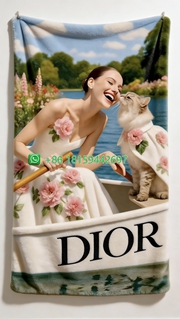 Dior Throw Blankets
